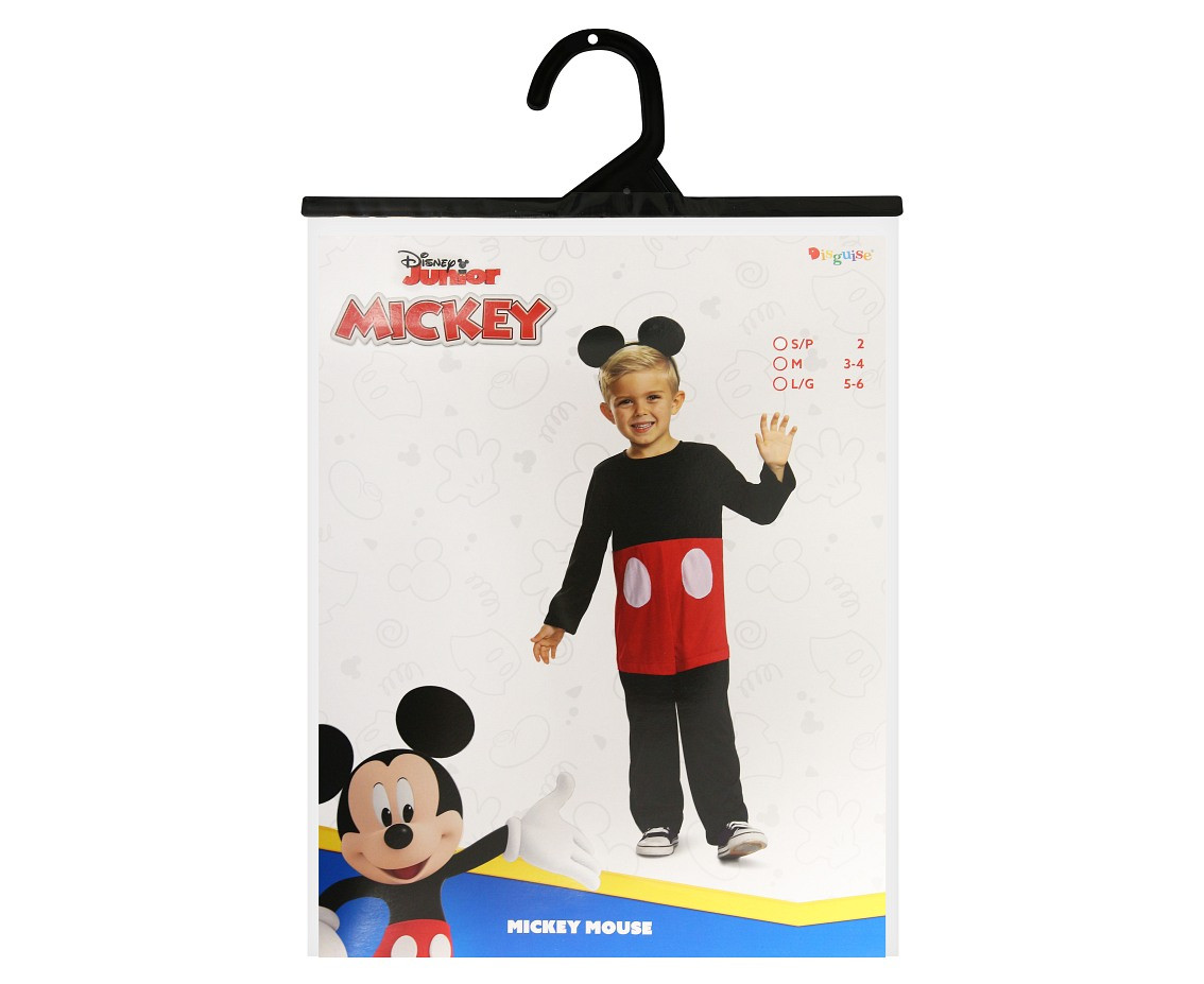 Costume Mickey Classic (license), size XS (3-4 years)
